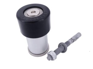 Locinox odbojnik do bramy lub furtki GATESTOP