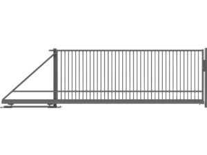 Brama stalowa przesuwna uniwersalna