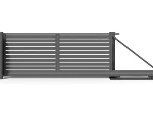Brama stalowa przesuwna Malachit 100