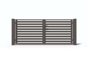 Brama stalowa skrzydłowa Malachit 80