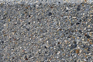 Podmurówka betonowa płukana 250 x 6 cm